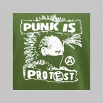 Punk is Protest mikina bez kapucne